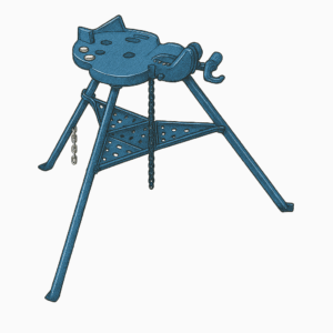 Banc de plombier avec étau