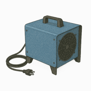 Chaufferette 110 volts ventillée 1320 watts