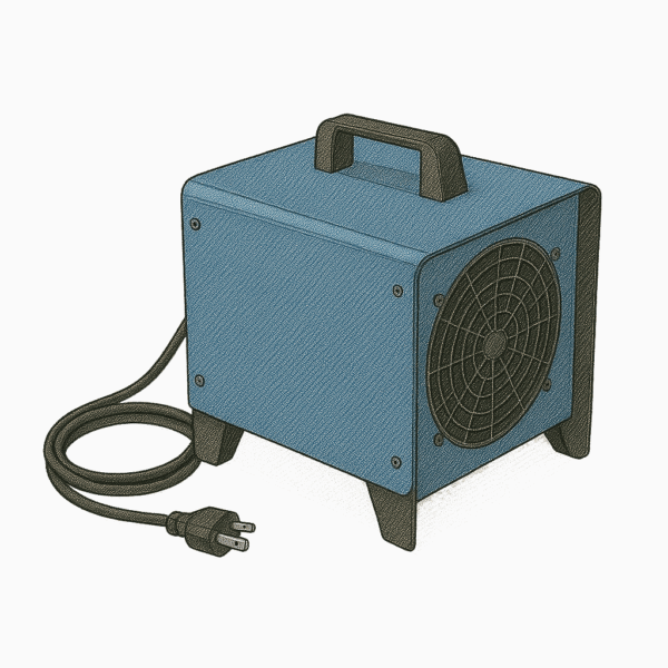 Chaufferette 110 volts ventillée 1320 watts