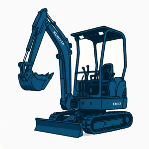 Excavatrice Kubota KX41-3S